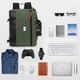 Сумка рюкзак для ноутбука KINGSLONG 15,6" Green - изображение 5