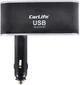 Розгалужувач прикурювача CarLife 3в1 + USB 12 В 5 A з підсвіткою (CS302) - зображення 2