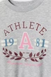 Свитшот с начесом для девочки H&M Regular fit 0870518001 134-140 см (8-10 years) Серый - изображение 2