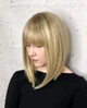 Перука Hairin Heaven CXD772 тон YF8/Y927 боб каре пшеничний блонд термостійке волокно - зображення 5