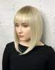 Перука Hairin Heaven CXD772 тон Y14/BLOND MIX боб каре попелястий блонд термостійке волокно - зображення 3