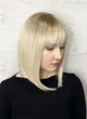 Перука Hairin Heaven CXD772 тон Y14/BLOND MIX боб каре попелястий блонд термостійке волокно - зображення 6