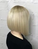 Перука Hairin Heaven CXD772 тон Y14/BLOND MIX боб каре попелястий блонд термостійке волокно - зображення 7