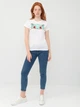 Футболка хлопковая женская Sol's Regent Fit Women Cat 02758102/73 S Белая (3609374905361) - изображение 3