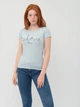 Футболка женская Sol's Regent Fit Women Paris 20 02758258/69 S Голубая (3609374905316) - изображение 1