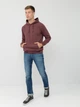 Худи утепленное мужское Sol's Spencer 02991148 M Бордовый (3660731321347) - изображение 3