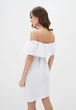 Легкое летнее платье с открытыми плечами Подіум 21369-WHITE XL Белый - изображение 3