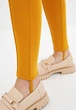 Женские трикотажные леггинсы-брюки с тормозами Подіум 13477-MUSTARD XL Горчичный - изображение 4