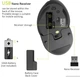 Мышь вертикальная бесшумная беспроводная Delux M618 PLUS (New version) - изображение 5