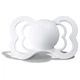 Пустушка BIBS Supreme White Latex 6-18 міс натуральний каучук анатомічна - зображення 1