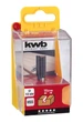 Фреза пазовая HSS 10 мм, KWB - изображение 1