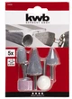 Набор фрез корунд, 5 шт, KWB - изображение 1
