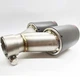 Насадка на глушник Akrapovic подвійна 53мм-240мм (JB) | Карбонова насадка на вихлопну трубу - зображення 4