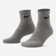 Набір підліткових шкарпеток бавовняних 3 пари для хлопчика Nike U Nk Everyday Csh Ankl 3Pr 132 SX7667-964 34-38 (S) Чорний/Сірий/Білий (194955549209) - зображення 5