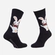 Носки мужские Disney Lapins Cretins 93153261-1 39-42 Черные (3349610010847) - изображение 2