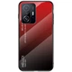 Защитный чехол Deexe Gradient Color для Xiaomi 11T / 11T Pro - Red - изображение 1