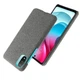 Захисний чохол KSQ Cloth Style для Motorola Moto E20 / E40 - Grey - зображення 3