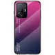 Защитный чехол Deexe Gradient Color для Xiaomi 11T / 11T Pro - Rose - изображение 1