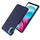 Защитный чехол KSQ Cloth Style для Motorola Moto E20 / E40 - Blue - изображение 3