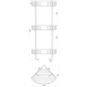 Полка тройная угловая TOPAZ 4134 - изображение 2