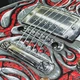 Футболка Rock Chang Скелет с гитарой Les Paul (3D, светится в темноте) Черный, Размер M - изображение 3