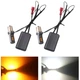 Дневные ходовые огни Дхо с режимом функцией поворота 1156 PY21W BAU15S 12 smd Cree Белый Желтый с обманкой Avtoexpect (91155) - изображение 4