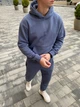 Утеплений Спортивний костюм чоловічий на флісі в кольорі Фліс база бренд Тур M Графіт - зображення 1