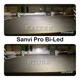 Автомобільні Bi-led широкоформатні лінзи SANVI PRO Premium 3 дюйма 50W - зображення 2