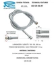 Шланг для душа усиленный 150 см REMER 333CNDGAT150 - изображение 2