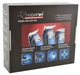 Набор для стрижки волос 3 в 1 Gemei GM587 NEW Set 3 Вт аккумуляторный для бороды и усов для головы титановые ножи влагозащита + 5 гребней (46187 I) - изображение 3