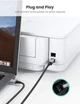 Кабель для принтера Ugreen USB Type A to USB 2.0 Printer Cable 1.8 m 80803 black - зображення 2