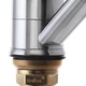 Змішувач для кухні Cron Magic 555 (чорна ручка) (CR0108) - изображение 2