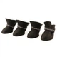 Обувь для собак DogClub ботинки силикон S (2,6*3,5 см) Black - изображение 1