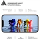 Защитное стекло на Apple iPhone 13 Pro Max/14 Plus с олеофобным покрытием, полное проклеивание, антистатичный и пылеотталкивающий слой, 9H, самоклеющееся, 3D, на весь экран, антистатический клей, оригинал ArmorStandart (ARM60265) - изображение 5