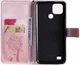 Чохол книжка Pattern для Realme C21Y (кіт та дерево) Rose Gold (24856-27) - зображення 3