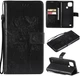Чохол книжка Pattern для Realme C21Y (кіт та дерево) Black (24856-2B) - зображення 1