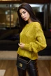 Джемпер S851,5001 Seventeen Горчичный One Size (S851.5001) - изображение 2