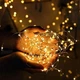 Светодиодная гирлянда Decorative Light Led 200 Нить проволока 20 м на батарейках Тёплый белый (2000992411714) - изображение 6