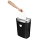 Шредер Fellowes 53C 10 листов 4х35 мм 23 л Fellowes 400 x 338 x 196 мм (f.U4653101) - изображение 4