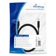 Кабель для принтера MediaRange USB 2.0A to USB 2.0B, 1.8м, black (MRCS101) - зображення 2