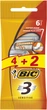 Набор бритв без сменных картриджей Bic Sensitive 3 4 + 2 шт (3086126693279) - изображение 1