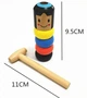 Волшебная игрушка для фокусов деревянный человечек Дарума Small a wooden man - изображение 9