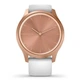 Смарт-часы Garmin vivomove Style, S/E EU, Rose Gold, White, Silicone (010-02240-20) - изображение 2