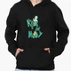 Худі чоловічий Рік Санчез і Морті Сміт Рік і Морті (Rick Sanchez and Morty Smith Rick and Morty) (9225-2939-3) Чорний L - зображення 1