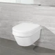Унитаз подвесной VILLEROY & BOCH Archetectura New 4694HR01 DirectFlush с сиденьем Soft Close 98M9C101 дюропласт - изображение 3