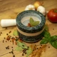 Гранитная ступка для кухни с пестиком BROWIN 13см - изображение 4