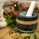 Гранитная ступка для кухни с пестиком BROWIN 13см - изображение 5