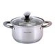 Набор кастрюль Kamille 1/1.5/2л нержавеющая сталь черные ручки KM 4926 - изображение 2