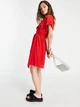 Платье на запах короткое летнее женское Monki 0607409 XS Красное (KAY2000001255117) - изображение 3