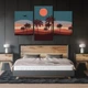 Модульная картина из трех частей Malevich Store San Andreas 141x90 см (MK322001) - изображение 5
